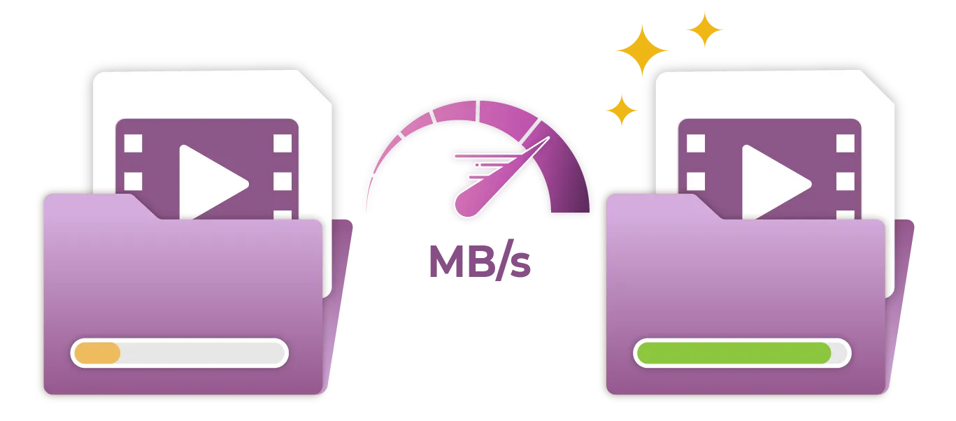 SMP-2400 next-generation SSD interface enables fast data transfers for efficient digital signage operation, whether uploading large media files or synchronizing data in real time.